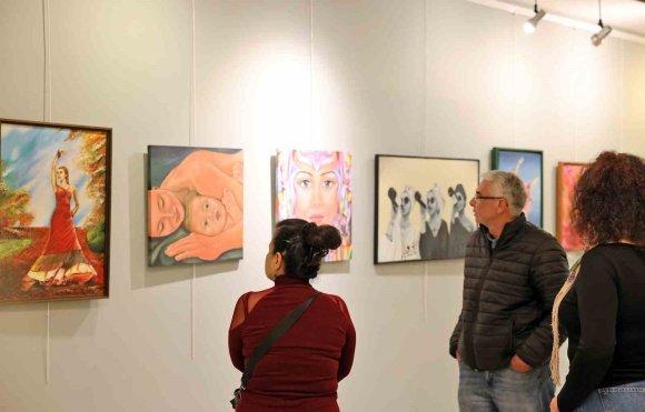 ’İLK CEMRE’ SERGİSİ SANATSEVERLERLE BULUŞTU