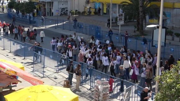 ANTALYA’DA 8 MART DÜNYA KADINLAR GÜNÜ YÜRÜYÜŞÜ