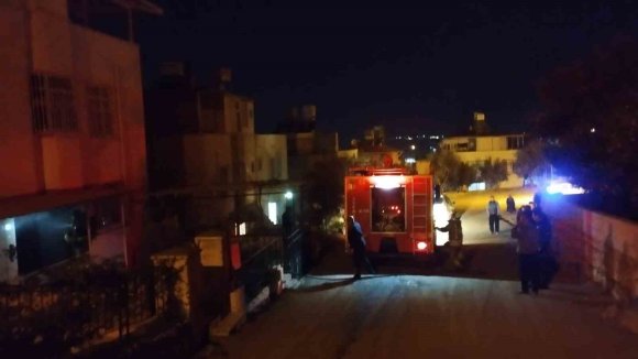 İSKENDERUN’DA EV YANGINI