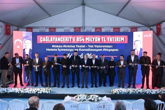 BAŞKAN GÖRGEL: "854 MİLYONLUK YATIRIMLARIMIZ ÇAĞLAYANCERİT’İMİZE HAYIRLI OLSUN"