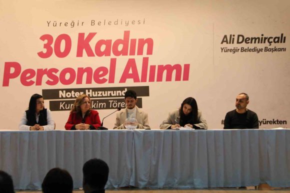 YÜREĞİR BELEDİYESİ’NDEN KADIN İSTİHDAMINA DESTEK