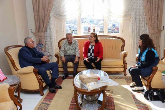 MERSİN’DE ŞEHİT AİLELERİ BAYRAM ÖNCESİ UNUTULMADI