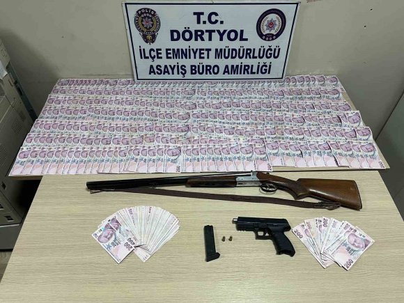 DÖRTYOL ARAÇTAN 100 BİN LİRA PARA ÇALAN ŞÜPHELİ YAKALANDI