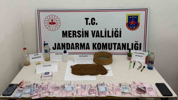 MERSİN’DE UYUŞTURUCU OPERASYONU: 4 ŞÜPHELİ YALANDI