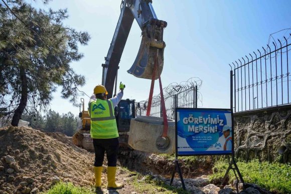 MESKİ’DEN MEZİTLİ DEVLET HASTANESİ’NE GÜÇLÜ ALTYAPI YATIRIMI