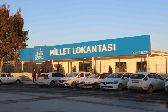 ANTAKYA BELEDİYESİ MİLLET LOKANTASI SANAYİ ŞUBESİ HİZMETE AÇILDI
