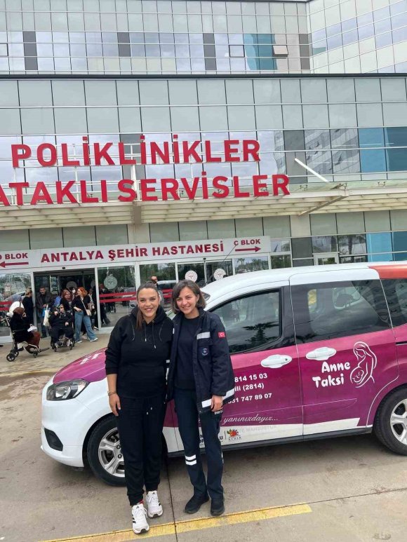 KEMER’DE ’ANNE TAKSİ’ HİZMET VERMEYE BAŞLADI