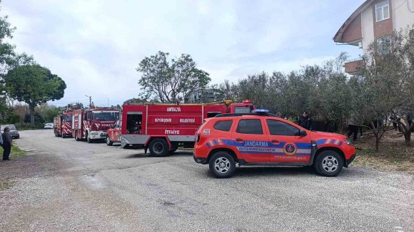OTEL LOJMANINDA ÇIKAN YANGIN KORKUTTU