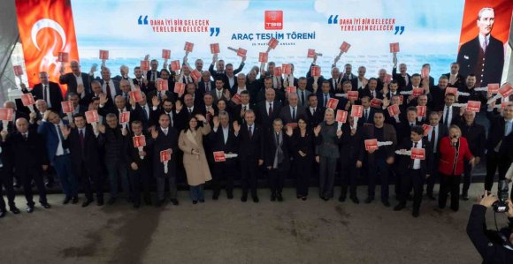 TBB’DEN 88 BELEDİYEYE 90 HİZMET ARACI DESTEĞİ