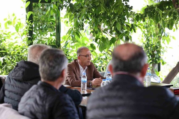 BAŞKAN YAPAR, KUZEYTEPE MAHALLESİ ESNAFIYLA BULUŞTU