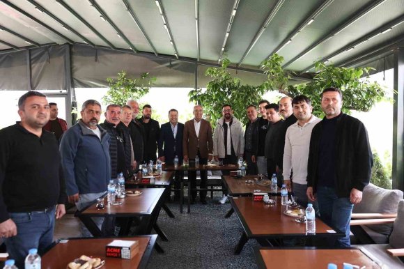 BAŞKAN YAPAR, KUZEYTEPE MAHALLESİ ESNAFIYLA BULUŞTU