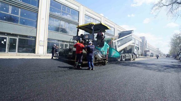 KAHRAMANMARAŞ’TA YAPIMI TAMAMLANAN TOPTANCILAR SİTESİ YOLUNA ASFALT