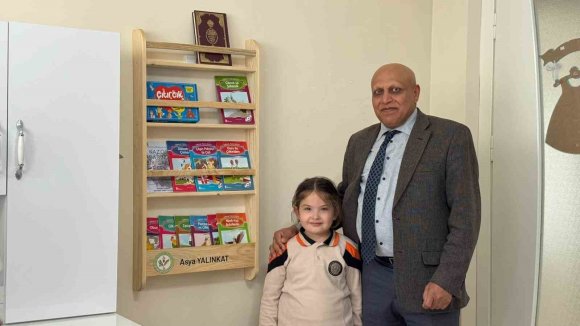 "HER EV KÜTÜPHANE OLSUN" PROJESİYLE 170 ÖĞRENCİNİN EVİNE KÜTÜPHANE