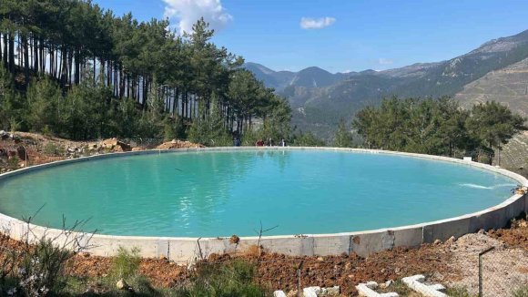 YANGIN SEZONU ÖNCESİ SEVİNDİREN TABLO: MERSİN’DE SU KAYNAKLARI DOLDU