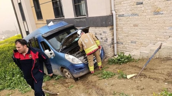 KIRIKHAN’DA TRAFİK KAZASI: 2 YARALI