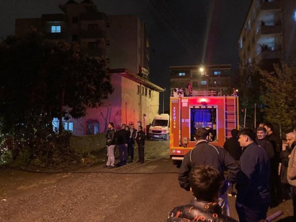 DÖRTYOL’DA METRUK BİNA YANGINI