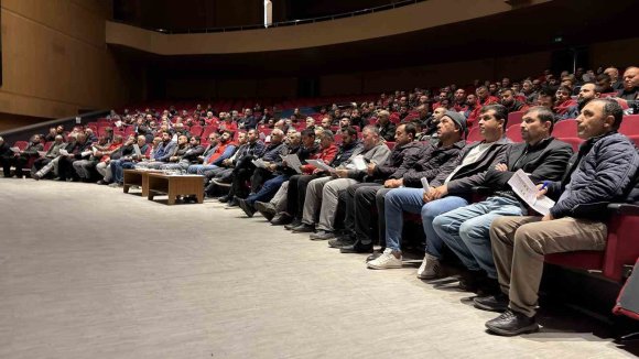 BÜYÜKŞEHİR’DEN SAHA PERSONELLERİNE İŞ SAĞLIĞI VE GÜVENLİĞİ EĞİTİMİ