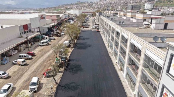 KAHRAMANMARAŞ’TA ASFALT ÇALIŞMALARI