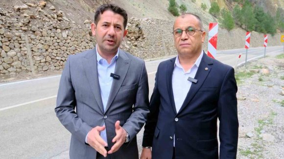 BELEDİYE BAŞKANLARI, YENİ YAPILACAK TÜNEL PROJESİNİ YERİNDE ANLATTI