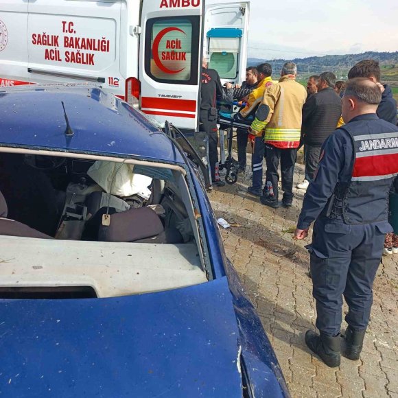KAHRAMANMARAŞ’TA TRAFİK KAZASI: 1 YARALI