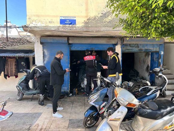 İSKENDERUN’DA MOTOSİKLET HIRSIZLIĞINA YÖNELİK DENETİM