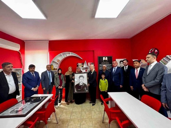 ŞEHİT POLİSİN İSMİ KÜTÜPHANEDE YAŞATILACAK