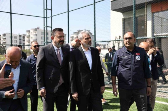 BAŞKAN ÖNTÜRK ARSUZ’DAKİ YATIRIMLARI İNCELEDİ