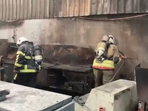 DÖRTYOL’DA TEL FABRİKASINDA YANGIN