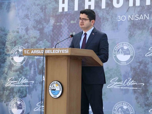 ARSUZ’DA ATATÜRK PARKI’NIN AÇILIŞI GERÇEKLEŞTİRİLDİ