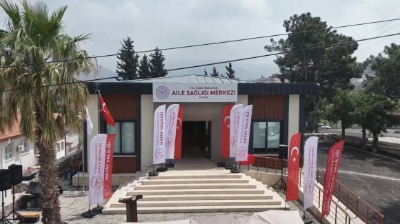 BELEN’DE AİLE SAĞLIĞI MERKEZİ VE 112 ACİL İSTASYONU HİZMETE AÇILDI