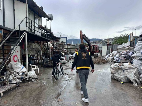 İSKENDERUN VE DÖRTYOL’DA HURDACILAR DENETLENDİ