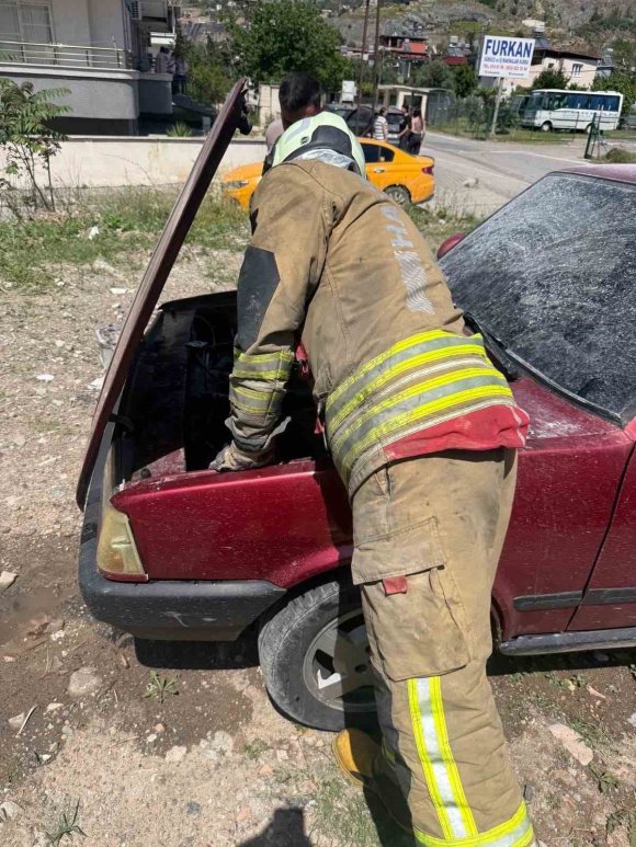 TOFAŞ’IN MOTORU ALEVLERE TESLİM OLDU