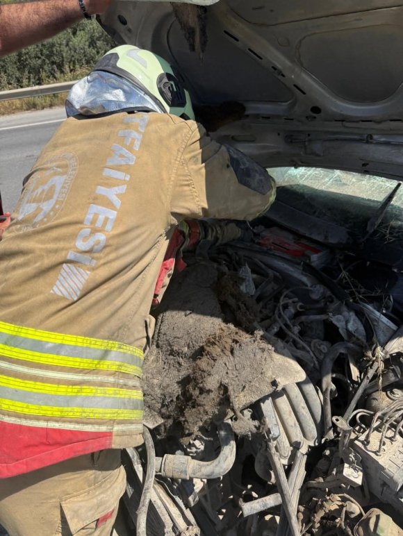 İSKENDERUN’DA TRAFİK KAZASI: 1 YARALI