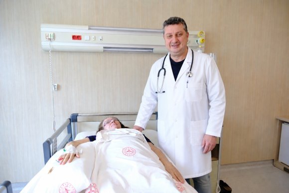 UKRAYNALI HASTA ŞİFAYI MERSİN ŞEHİR HASTANESİNDE BULDU
