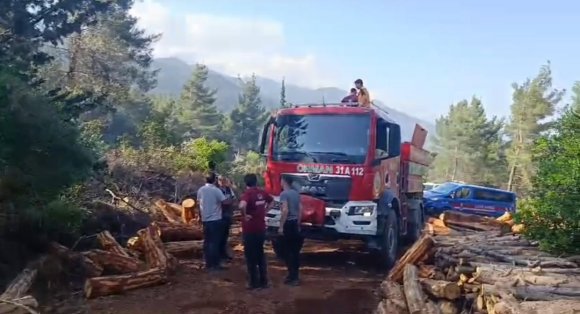 HATAY’DA ORMANI YANGINI ÇIKTI