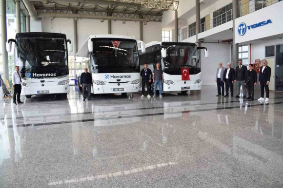HAVAMAŞ’TAN FİLOSUNA 8 YENİ OTOBÜS