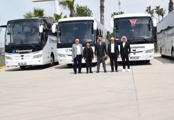 HAVAMAŞ’TAN FİLOSUNA 8 YENİ OTOBÜS