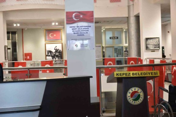 KEPEZ’DE ŞEHİT VE GAZİ YAKINLARINA ÖNCELİK