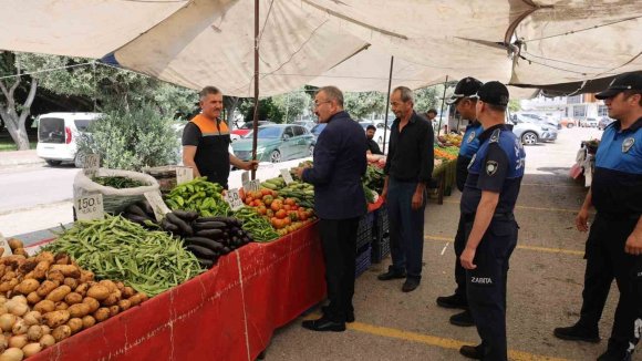 AKDENİZ ZABITASINDAN PAZARLARDA SIKI DENETİM