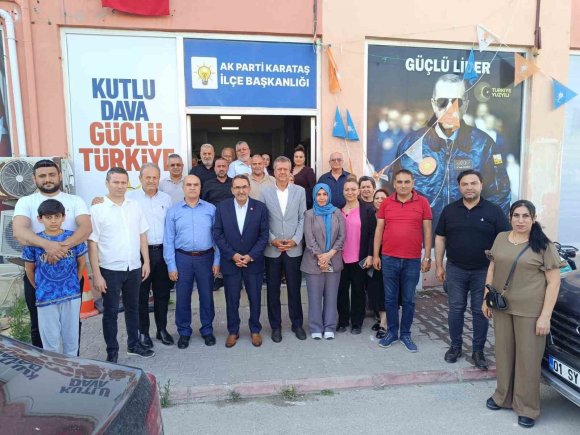 AK PARTİ ADANA TEŞKİLATI BAYRAM BOYUNCA SAHADAYDI