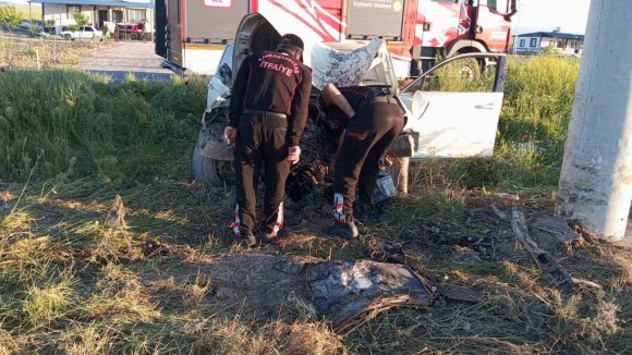 KAHRAMANMARAŞ’TA KAZA: 1 YARALI