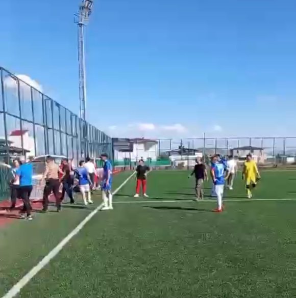 TÜRKOĞLU’NDA ŞAMPİYONLUK MAÇI SONRASI KAVGA