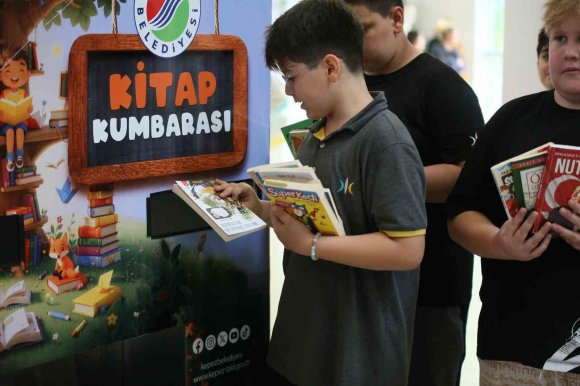 KEPEZ BELEDİYESİ’NDEN OKULLARA "KİTAP KUMBARASI"
