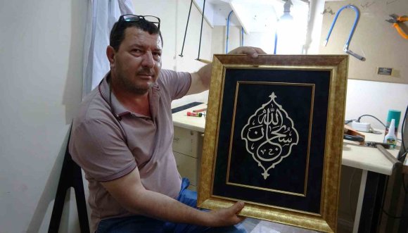 KIZININ OKUL ÖDEVİYLE BAŞLADI, SANATIN USTASI OLDU