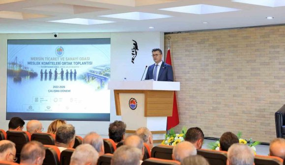 MTSO BAŞKANI ÇAKIR: "MERSİN EKONOMİSİNİN DÖNÜŞÜM GÜCÜ MESLEK KOMİTELERİMİZDİR"