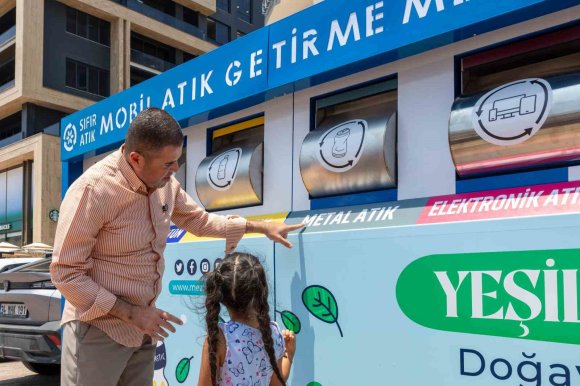 MEZİTLİ’DE MOBİL ATIK GETİRME MERKEZLERİ HİZMETE GİRDİ