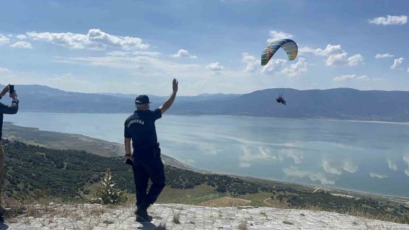 JANDARMANIN 187’NCİ YILI BURDUR SEMALARINDA KUTLANDI