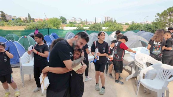 BU KAMPTA HEM EĞLENDİLER HEM DE EĞİTİM ALDILAR