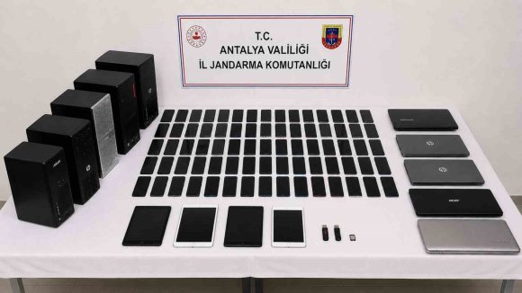 ANTALYA MERKEZLİ 27 İLDE EŞ ZAMANLI YASA DIŞI BAHİS OPERASYONU: 79 GÖZALTI