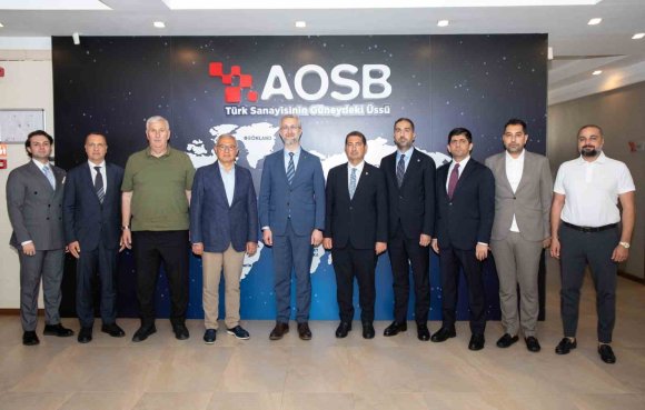 AOSB YÖNETİMİ, UKRAYNA HEYETİYLE İŞBİRLİĞİ VE YATIRIMI GÖRÜŞTÜ
